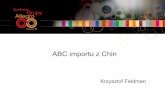 ABC Importu z Chin Primer