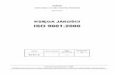 Księga Jakości ISO 9001 2000