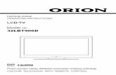Orion Tv 32lbt906d Instruction Manual