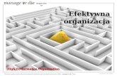 Efektywna organizacja - Manage or Die Inspirations 2010