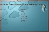 Serwer internetowy w systemie Linux