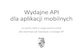 Wydajne API dla aplikacji mobilnych
