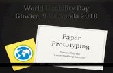 Paper Prototyping (WUD 2010)