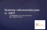 Systemy Rekomendacyjne w .NET (ITAD 2013 UG)