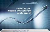 Grzegorz Wach, „Invest24 — kuźnia rekinów giełdowych”