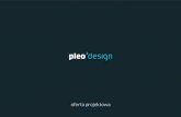 Pleo design – oferta projektowa 2014