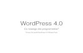 WordPress 4.0 - co nowego dla programistów?
