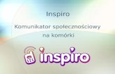 Inspiro — komunikator społecznościowy na komórki