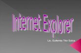IMPORTANCIA DEL INTERNET EXPLORER