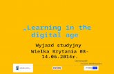 Projekt learning in the digital age by  Urszula Wróblewska