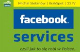 KrakSpot #8 - Michał Stefanów - Facebook Services