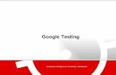 Google Testing Testwarez