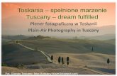 Plener fotograficzny w Toskanii / Plain-Air Photography in Tuscany: 26.04 - 3.05.2015
