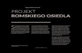 Dagmara Turska-Janeczek - Projekt romskiego osiedla