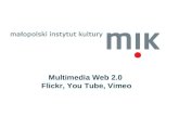Multimedia Web 2.0