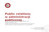 Prof. Dr Hab J.Supernat Public Relations W Administracji Publicznej