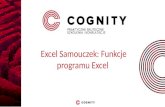 Cognity Szkolenia - funkcje programu Excel