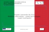 Projekt Leonardo - Włochy (II grupa)