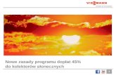 Viessmann: Dotacje na kolektory słoneczne - nowe zasady