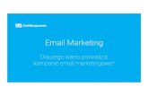 Email marketing - Dlaczego warto prowadzić kampanie email marketingowe?