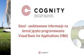 Cognity Kurs VBA: Podstawy tworzenia makr w Excelu