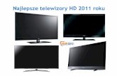 Najlepsze telewizory HD 2011 roku