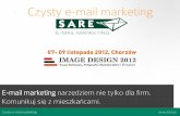 SARE @ image design 2012 email marketing komunikuj się z mieszkańcami 2012-11-07