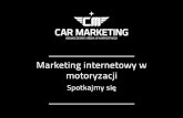 Marketing internetowy w motoryzacji - CarMarketing