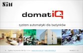 Prezentacja Domatiq, usługi
