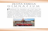 Złota Księga 2013/2014 Gimnazjum im. Macieja Rataja w Żmigrodzie