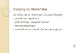 Prostota i użyteczność / Katarzyna Stefańska
