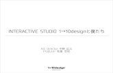 Interactive Studio 1→10designと僕たち｜Speak Spark vol.01｜関西を面白くする10のクリエイティブトライアル