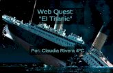 Titanic claudia rivera