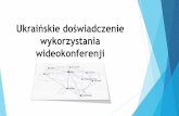 Video + Konferecja Polska 2014. Ukraińskie doświadczenia wykorzystania wideokonferencji.Eugeniusz Korolow.