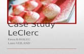 CASE STUDY LECLERC