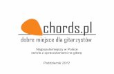 Chords.pl - Dobre miejsce dla gitarzystów (styczeń 2012)