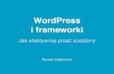 Wordpress i frameworki