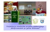 Prezentacja rezultatów projektu o atrakcjach turystycznych w gminie Wisniowa