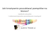 Jak kreatywnie poszukiwać sposobów na biznes (Stream 2013.03.23)