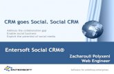 Social Media World 2013 - Ζαχαρούλη Πολυξένη: CRM goes social. Social CRM.