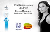 Opinator - Rexona case study