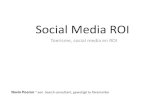Social media Toerisme ROI