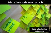 [PL] Metadane - dane o danych