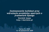 Zastosowanie buildout przy wdrażaniu projektów opartych o framework Django