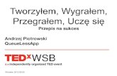 TEDxWSB - 2012 - Sky is the limit