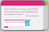 User Experience (UX) stron sieci komórkowych w Polsce