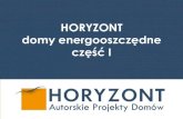 Zielone domy: energooszczędność z Horyzontem