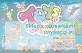 Sklep z zabawkami ToysBox.pl