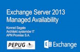 Pepug 54   Exchange managed availability