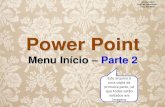 Etec   ai -27- power point - menu início 2